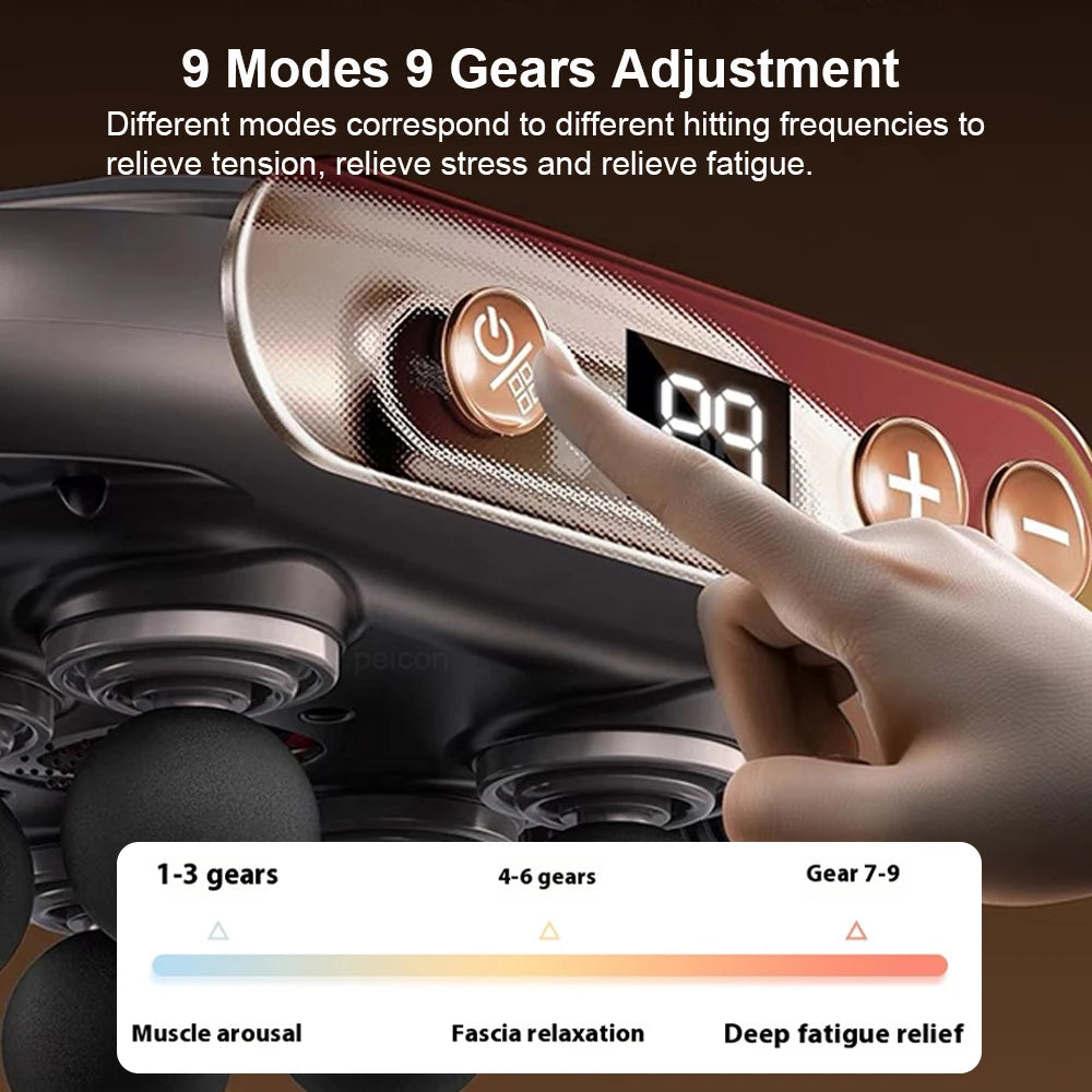 6-Head Full-Body Massage Device