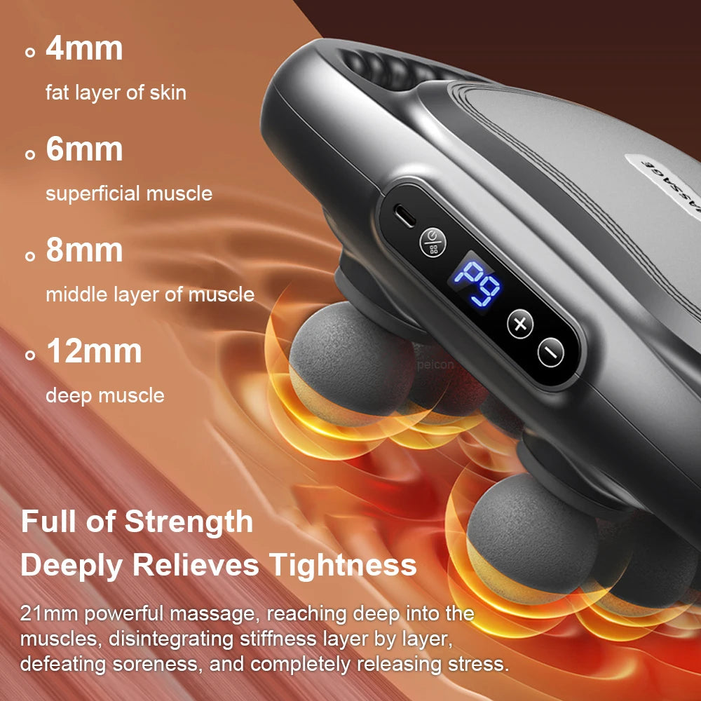6-Head Full-Body Massage Device